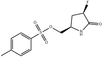 ((2R,4R)-4-Fluoro-5-oxopyrrolidin-2-yl)methyl 4-methylbenzenesulfonate|((2R,4R)-4-氟-5-氧代吡咯烷-2-基)甲基4-甲基苯磺酸酯