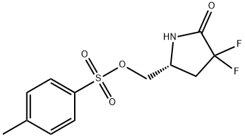 (5R)-3,3-Difluoro-5-[[[(4-methylphenyl)sulfonyl]oxy]methyl]-2-pyrrolidinone|(5R)-3,3-二氟-5-[[(4-甲基苯基)磺酰基]氧基]甲基]-2-吡咯烷酮