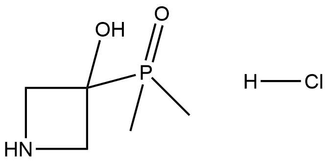 3-Azetidinol, 3-(dimethylphosphinyl)-, hydrochloride (1:1)|