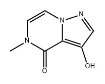 3-羟基-5-甲基吡唑[1,5-A]吡嗪-4(5H)-酮, 2795141-07-8, 结构式