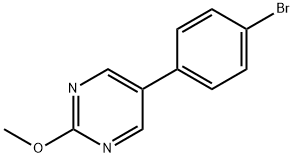 5-(4-bromophenyl)-2-methoxypyrimidine Structure