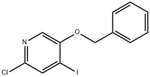 5-(benzyloxy)-2-chloro-4-iodopyridine Struktur