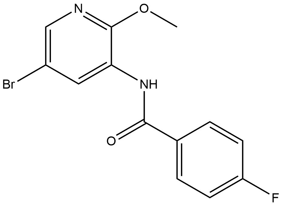 2799018-98-5 N-(5-Bromo-2-methoxy-3-pyridinyl)-4-fluorobenzamide