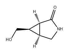 (1S,5S,6R)-6-(羟甲基)-3-氮杂双环[3.1.0]己烷-2-酮,2800837-47-0,结构式