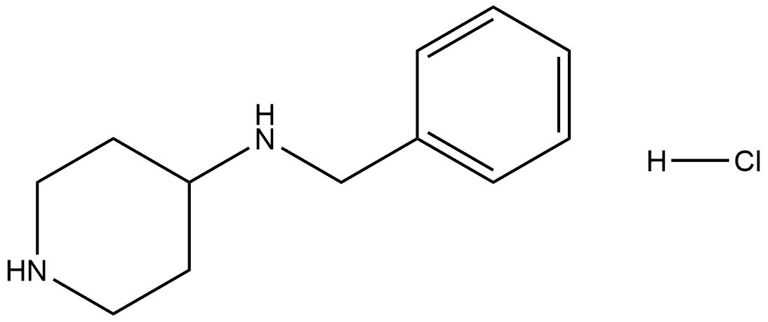 N-Benzylpiperidin-4-amine?hydrochloride,2802627-61-6,结构式