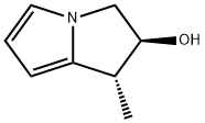 (1R,2S)-2,3-Dihydro-1-methyl-1H-pyrrolizin-2-ol Struktur