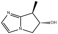 (6S,7R)-6,7-Dihydro-7-methyl-5H-pyrrolo[1,2-a]imidazol-6-ol Struktur