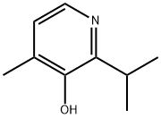 3-Pyridinol, 4-methyl-2-(1-methylethyl)- Struktur