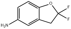 2,2-二氟-2,3-二氢苯并呋喃-5-胺 结构式