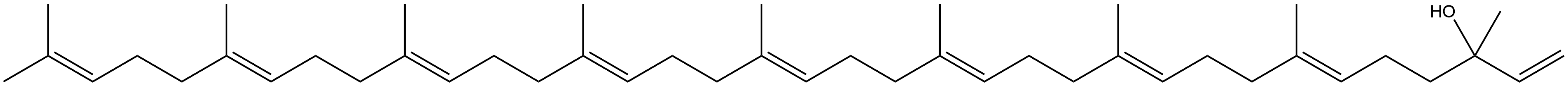 1,6,10,14,18,22,26,30,34-Hexatriacontanonaen-3-ol, 3,7,11,15,19,23,27,31,35-nonamethyl-, (all-E)- (8CI,9CI)