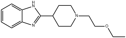 1H-Benzimidazole, 2-[1-(2-ethoxyethyl)-4-piperidinyl]- Structure