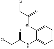 Acetamide, N,N'-1,2-phenylenebis[2-chloro- Structure