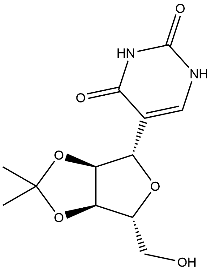 28113-58-8 2,4(1H,3H)-Pyrimidinedione, 5-[2,3-O-(1-methylethylidene)-β-D-ribofuranosyl]-