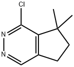 1-氯-7,7-二甲基-6,7-二氢-5H-环戊烷[D]哒嗪, 2812356-29-7, 结构式