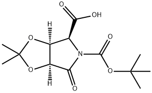 2813189-82-9 (3AS,4S,6AS)-5-(叔丁氧基羰基)-2,2-二甲基-6-氧代四氢-4H-[1,3]二氧杂环戊烯并[4,5-C]吡咯-4-羧酸