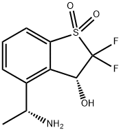 2813227-80-2 (R)-4-((R)-1-氨基乙基)-2,2-二氟-3-羟基-2,3-二氢苯并[B]噻吩1,1-二氧化物