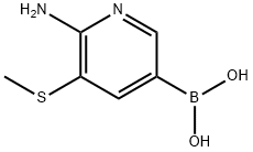 2813867-40-0 (6-氨基-5-(甲硫基)吡啶-3-基)硼酸