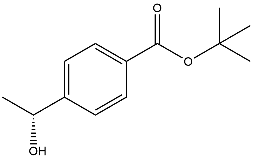 1,1-Dimethylethyl 4-[(1R)-1-hydroxyethyl]benzoate Structure