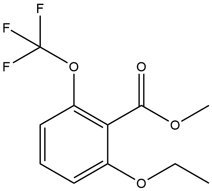 Methyl 2-ethoxy-6-(trifluoromethoxy)benzoate Structure