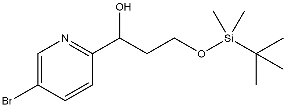 2816108-52-6 1-(5-溴吡啶-2-基)-3-((叔丁基二甲基甲硅烷基)氧基)丙-1-醇