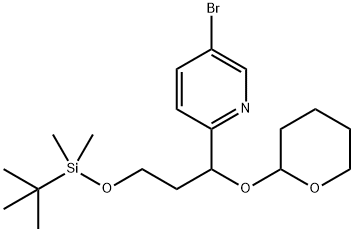 2816108-80-0 5-溴-2-[3-[(1,1-二甲基乙基)二甲基甲硅烷基]氧]-1-[(四氢2H-吡喃-2-基)氧基]丙基]吡啶