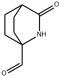 3-Oxo-2-azabicyclo[2.2.2]octane-1-carbaldehyde Struktur