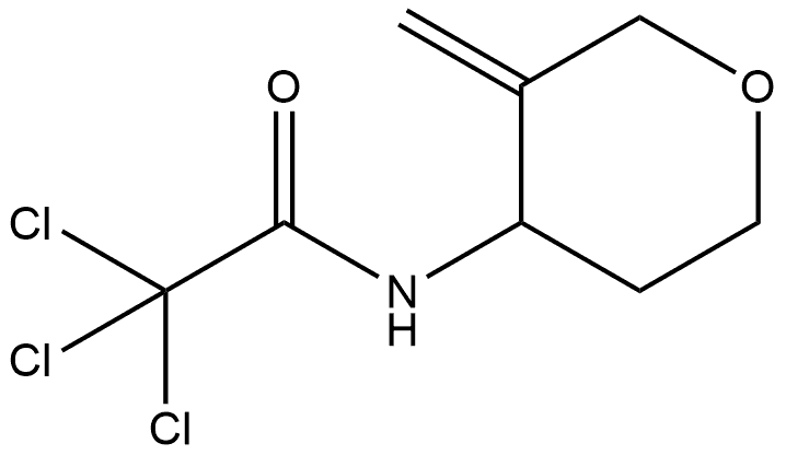 2816913-37-6 2,2,2-Trichloro-N-(3-methylene-tetrahydro-pyran-4-yl)-acetamide