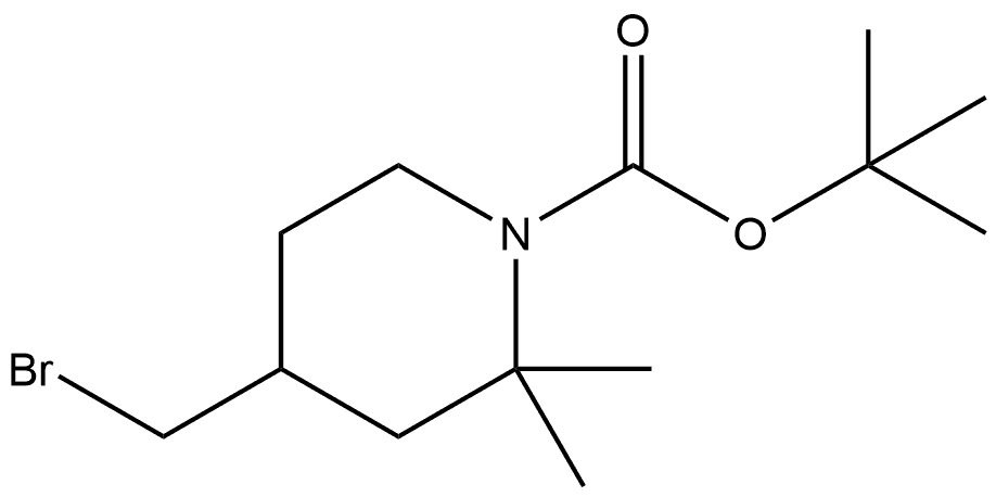 2817611-93-9 4-(溴甲基)-2,2-二甲基哌啶-1-羧酸叔丁酯