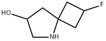 5-Azaspiro[3.4]octan-7-ol, 2-fluoro- Struktur