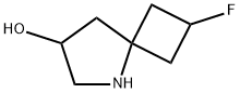 5-Azaspiro[3.4]octan-7-ol, 2-fluoro- 化学構造式