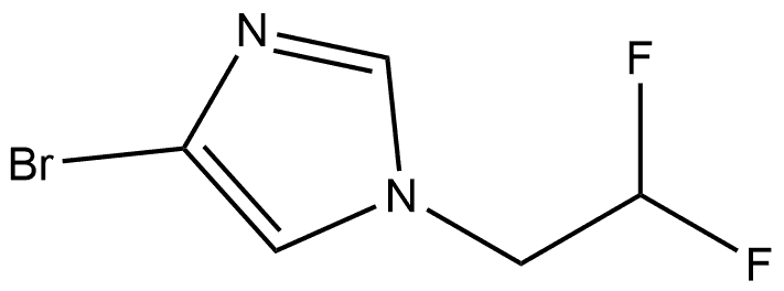 4-Bromo-1-(2,2-difluoroethyl)-1H-imidazole|4-溴-1-(2,2-二氟乙基)-1H-咪唑