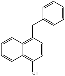 1-Naphthalenol, 4-(phenylmethyl)-