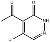 3(2H)-Pyridazinone, 4-acetyl-5-chloro-|4-乙酰基-5-氯哒嗪-3(2H)-酮