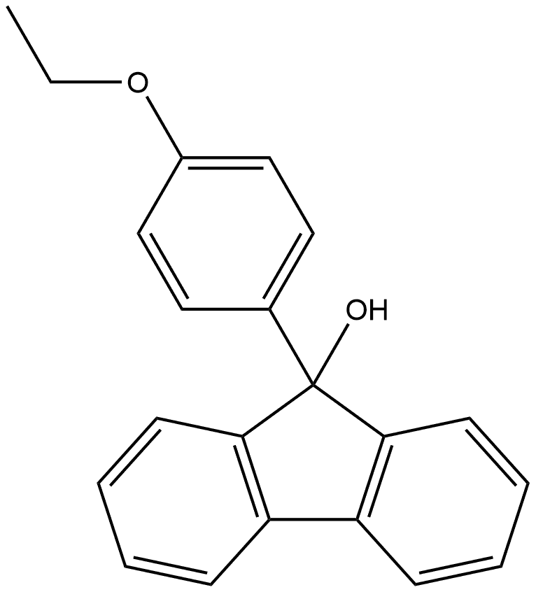 9-(4-Ethoxyphenyl)-9H-fluoren-9-ol,2820409-54-7,结构式
