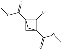 Dimethyl 2-bromobicyclo[1.1.1]pentane-1,3-dicarboxylate Struktur