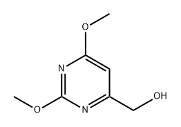 4-Pyrimidinemethanol, 2,6-dimethoxy- Structure