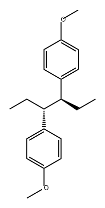 28231-25-6 Benzene, 1,1'-(1,2-diethyl-1,2-ethanediyl)bis[4-methoxy-, (R*,S*)- (9CI)