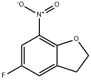 Benzofuran, 5-fluoro-2,3-dihydro-7-nitro-|