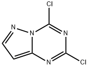 Pyrazolo[1,5-a]-1,3,5-triazine, 2,4-dichloro- Structure
