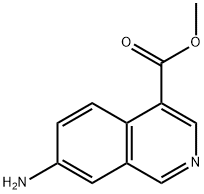 4-Isoquinolinecarboxylic acid, 7-amino-, methyl ester|7-氨基异喹啉-4-羧酸甲酯