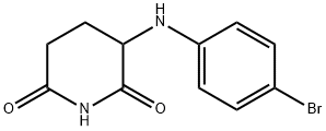 2828444-36-4 3-((4-溴苯基)氨基)哌啶-2,6-二酮