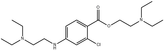 Benzoic acid, 2-chloro-4-[[2-(diethylamino)ethyl]amino]-, 2-(diethylamino)ethyl ester|氯普鲁卡因杂质3