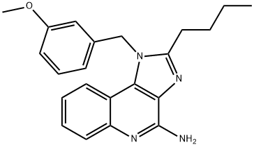 2-butyl-1-(3-methoxybenzyl)-1H-imidazo[4,5-c]quinoline-4-amine|