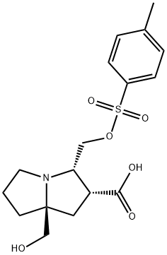 2833734-28-2 (2R,3S,7AS)-六氢-7A-(羟甲基)-3-[[[(4-甲基苯基)磺酰基]氧基]甲基]-1H-吡咯嗪-2-羧酸