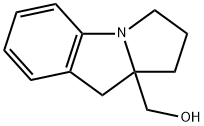 2,3-二氢-1H-吡咯并[1,2-A]吲哚-9A(9H)-甲醇 结构式