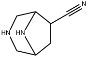 3,8-二氮杂双环[3.2.1]辛烷-6-腈,2833735-31-0,结构式