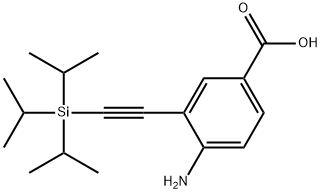 2834081-10-4 4-氨基-3-((三异丙基甲硅烷基)乙炔基)苯甲酸
