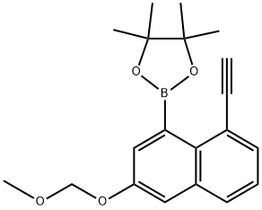 2834759-52-1 2-(8-乙炔基-3-(甲氧基甲氧基)萘-1-基)-4,4,5,5-四甲基-1,3,2-二氧代硼烷