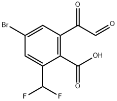 2836225-55-7 4-溴-2-(二氟甲基)-6-(2-氧代乙酰基)苯甲酸