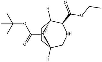 8-(tert-Butyl)2-ethyl (1S,2S,5R)-3,8-diazabicyclo[3.2.1]octane-2,8-dicarboxylate|8-(叔丁基)2-乙基(1S,2S,5R)-3,8-二氮杂双环[3.2.1]辛烷-2,8-二羧酸酯